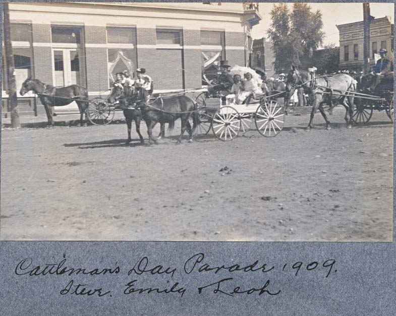 Cattleman's day parade 1909