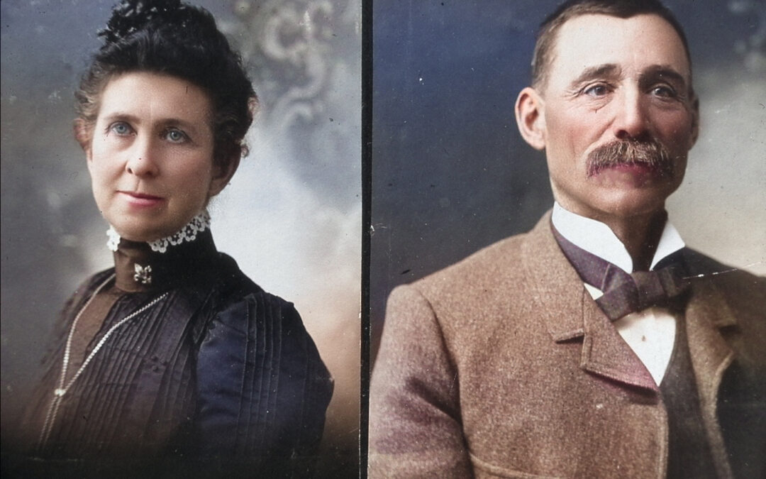 Annie and Alonzo Hartman and their Historic Gunnison Home